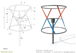 Turbine mit einem Wendeflügel_8