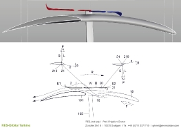 Turbine mit einem Wendeflügel_22